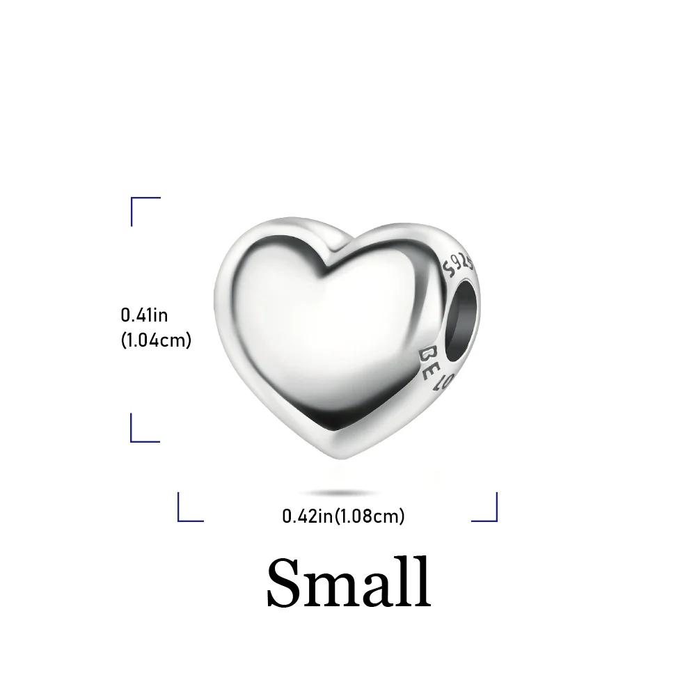 Новые Оригинальные Медные Разноцветные Шармы-Подвески в виде Сердца, Клевера, Розы, Звезды, Бабочки, Птицы с Бусинами для DIY Браслета, Ожерелья, Женский Подарок