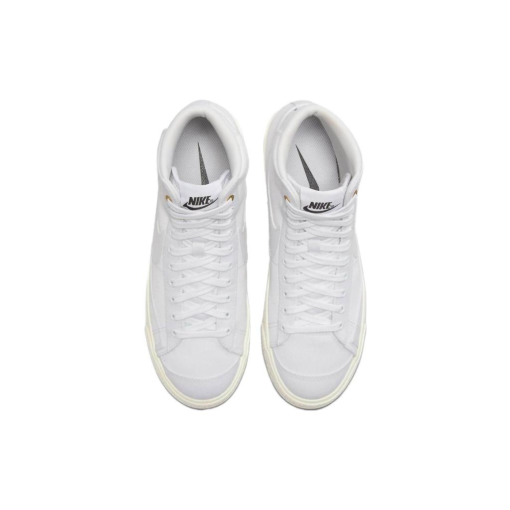 Nike Blazer Mid 77 Canvas White Sail Женские кроссовки черные DX5550-100
