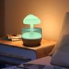 1шт креативный увлажнитель воздуха Raindrop, облако Rain Красочный грибовидный светильник Cloud Ambient Light