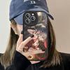 Чехол для телефона Lycoris R-Recoil в стиле аниме, твердая кожа, для iPhone 14 13 12 Mini 11 14 Pro Max Xs X Xr 7 8 Plus Fundas