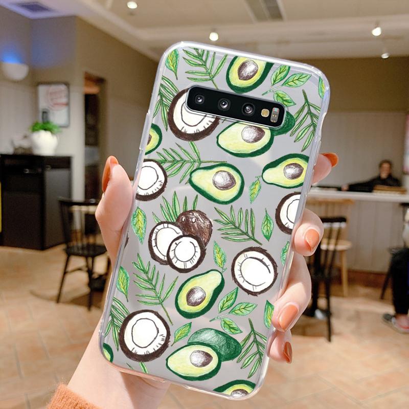 For Samsung Galaxy S10 Plus S10E Phone Case Shockproof Silicone Soft Funda Cute Transparent Bumper Coque For Samsung S10 S10+
