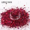 Cosmetics Bulk Glitter Laser Colorful Glitter Big Mix Small ultra Thin Nail Sticker Explosion