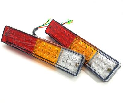2 x 12V 20 LED Стоп Задний Габаритный Фонарь Заднего Хода Указатель Поворота Лампа для Ute Грузовик Прицеп