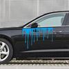 1 шт. Кровавые автомобильные наклейки на Хэллоуин, кровавые автомобильные наклейки, виниловые самоклеящиеся кровавые наклейки для автомобилей/внедорожников/грузовиков (синий)