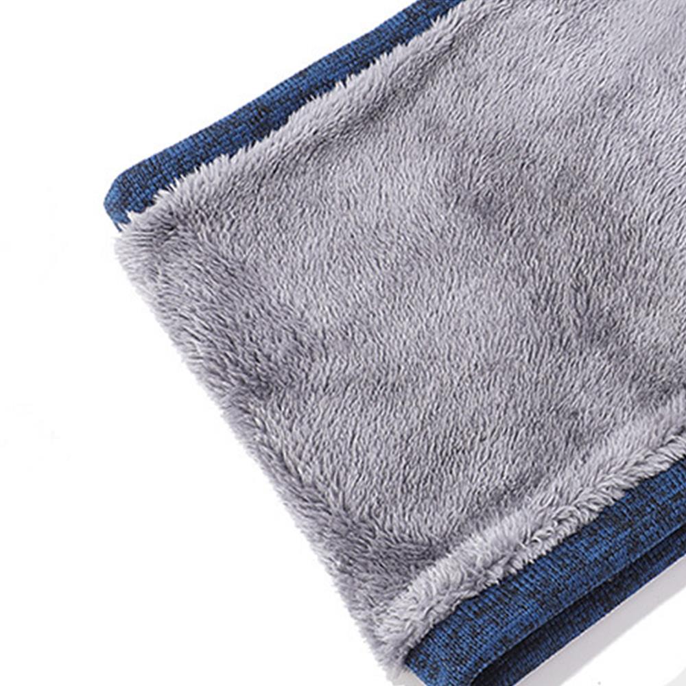 Зимний шарф для мужчин и женщин, вязаный, плюшевый, теплый, шарф-кольцо, маска для лыж, флисовый снуд, шарфы на шею, толстый кашемировый платок