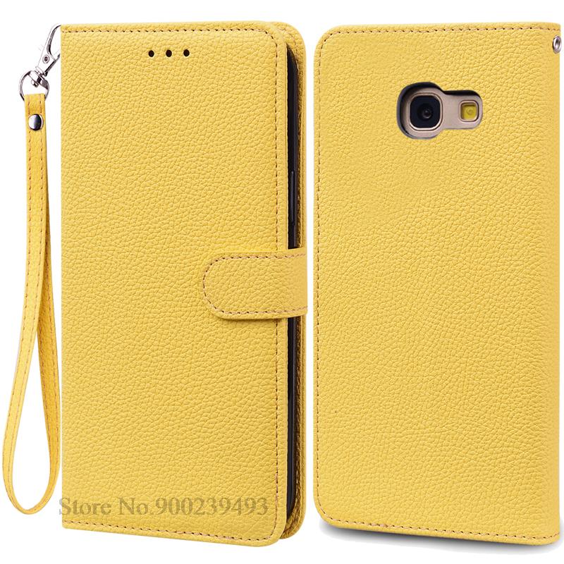 For Samsung Galaxy A7 2017 Case Galaxy A 7 2017 Leather Flip Wallet Case For Samsung Galaxy A7 2017 SM-A720F Phone Case Fundas