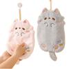 Cartoon Hanging Towels Absorbent Wiping Cloth Cute Washcloth  Kitchen