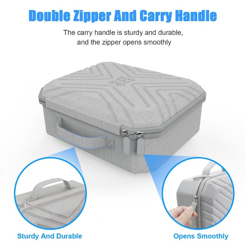 Travel EVA Storage Bag Protective Case Carrying Box Cover for -Oculus Quest 2