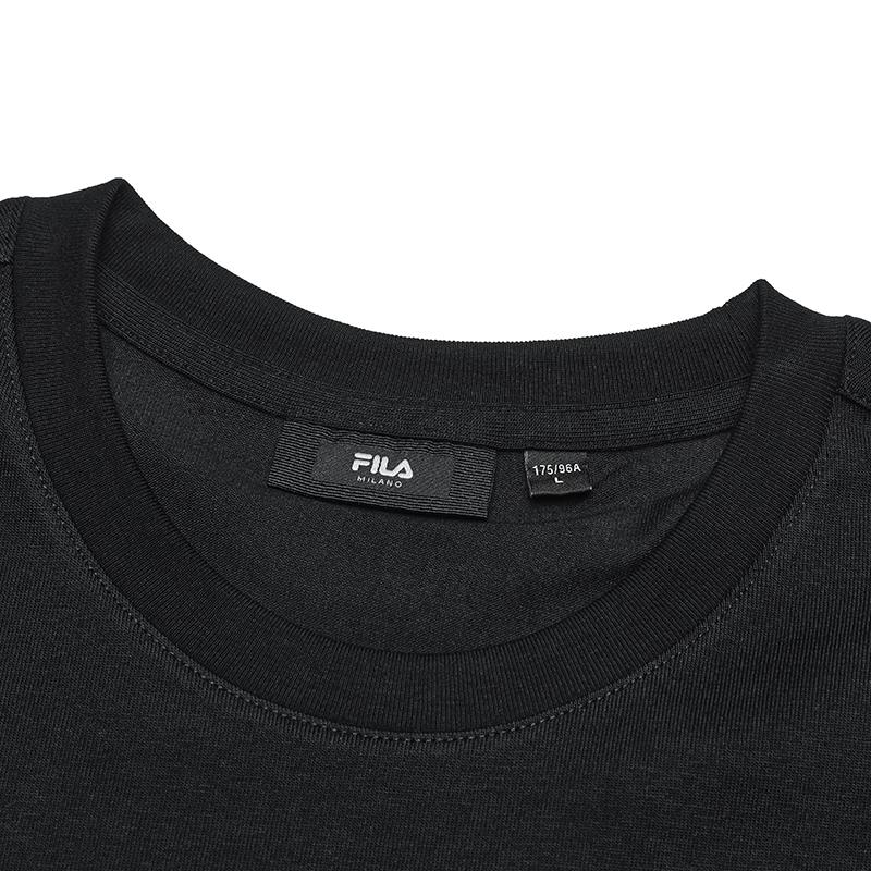 New FILA MILANO Collection T Shirt Men's Jet Black F11M515102FBK