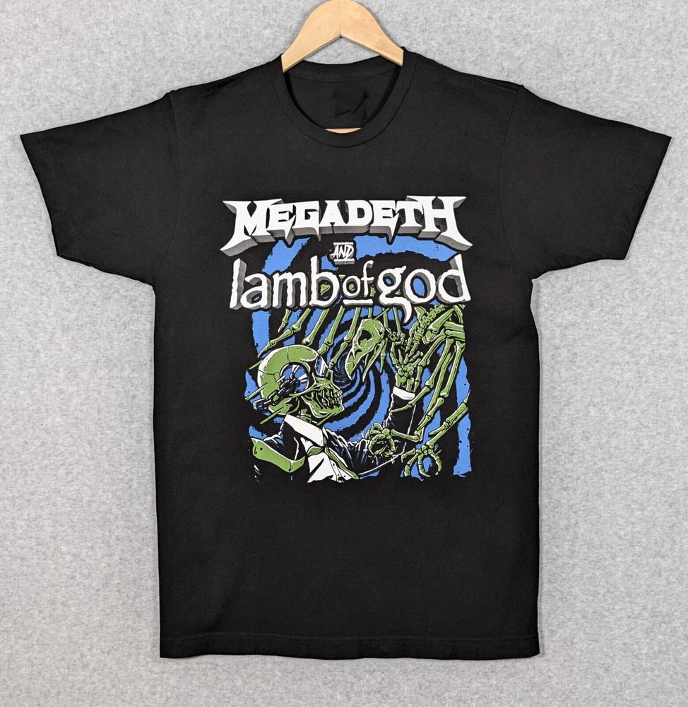 Megadeth и Lamb of God В туре Унисекс Футболка S до 4XL Унисекс Футболка