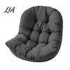 Waterproof Hanging Basket Pad Egg Chair Cushion with Back Support, Swing Replacement for Patio Chairs Ties, Seat Non Slip Mat