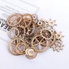 36 шт. новые украшения в стиле стим-панк ручной работы деревянное колесо для рукоделия с узором для скрапбукинга круглые полые