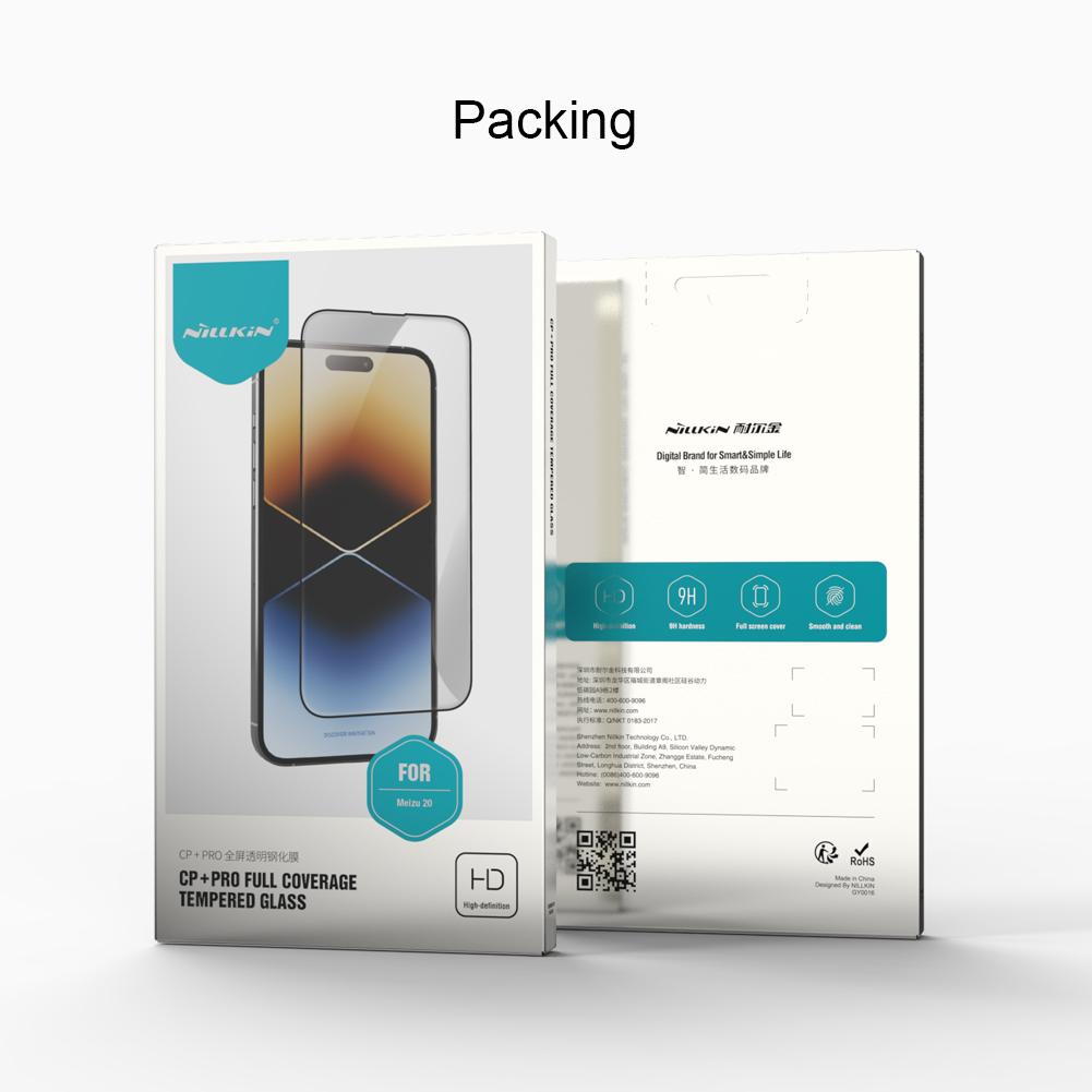 Стекло Nillkin CP + Pro для Meizu 20 Pro, полноэкранное закаленное стекло для Meizu 20, пленка