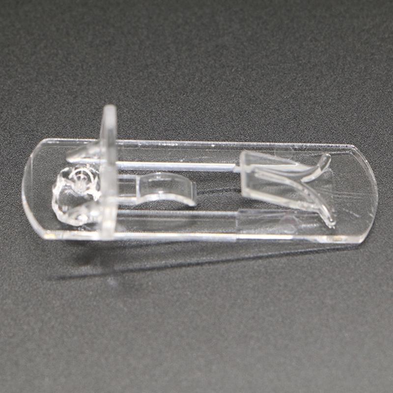 30pcs Shelf Support Peg Clear Plastic Locking Shelf Support Pin Clips Cabinet Shelf Pins Self-Locking Bracket Clips