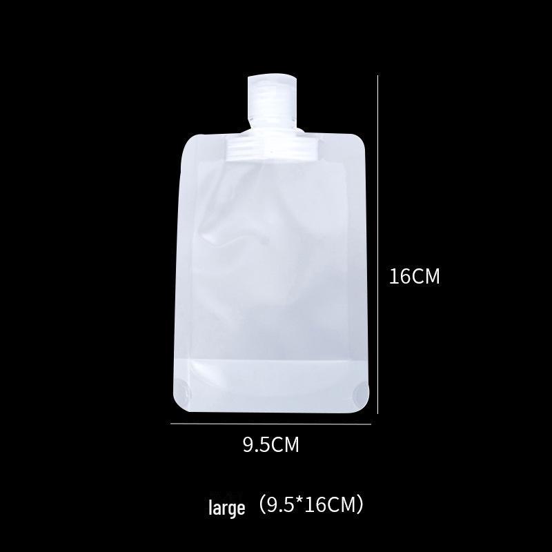 Портативный дорожный косметический набор с откидной крышкой: Пакеты с насадками для шампуня, лосьона, геля для душа и универсальные флаконы для образцов