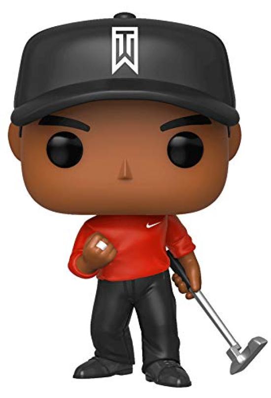 FUNKO Tiger Woods POP! GOLF (Red Shirt)