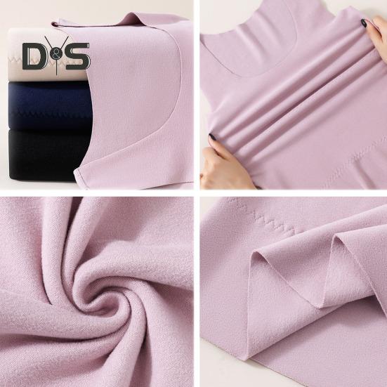 Winter Women Thermal Double-sided Velvet Vest Seamless Velvet-lined Fast Temperature Lock Heating Slim Fit Elastic Sleeveless Inner Wear Bottoming