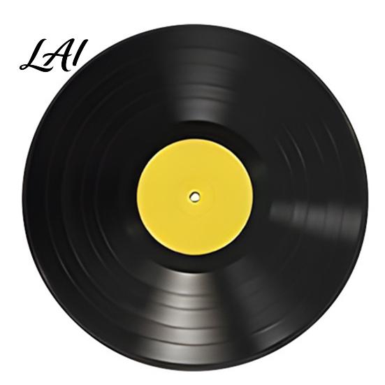 Customizable Record Wall Art Vinyl DIY Graffiti Clock Ornament Reusable Blank Acrylic Retro Tabletop Commemorative Decor with Display Stand,
