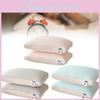Texture Oval Shaped Ice Silk Pillow Core With Neck Guard Bedroom Bedding Tool