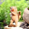Ручная работа, фигурка свиньи для декора сада на открытом воздухе