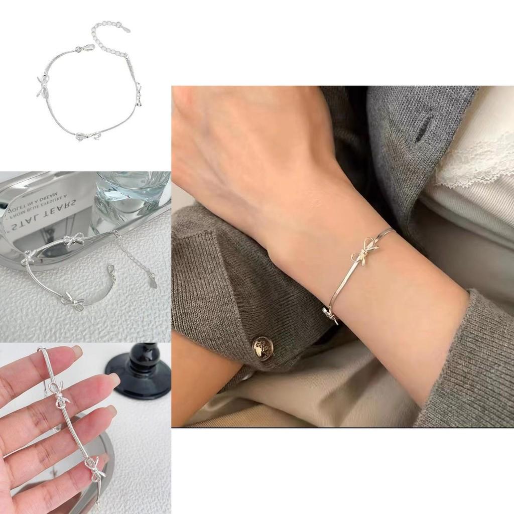 Luxurious Minimalist Butterfly Knot Bracelet For Women Spring 2024 New Fashion Accessory