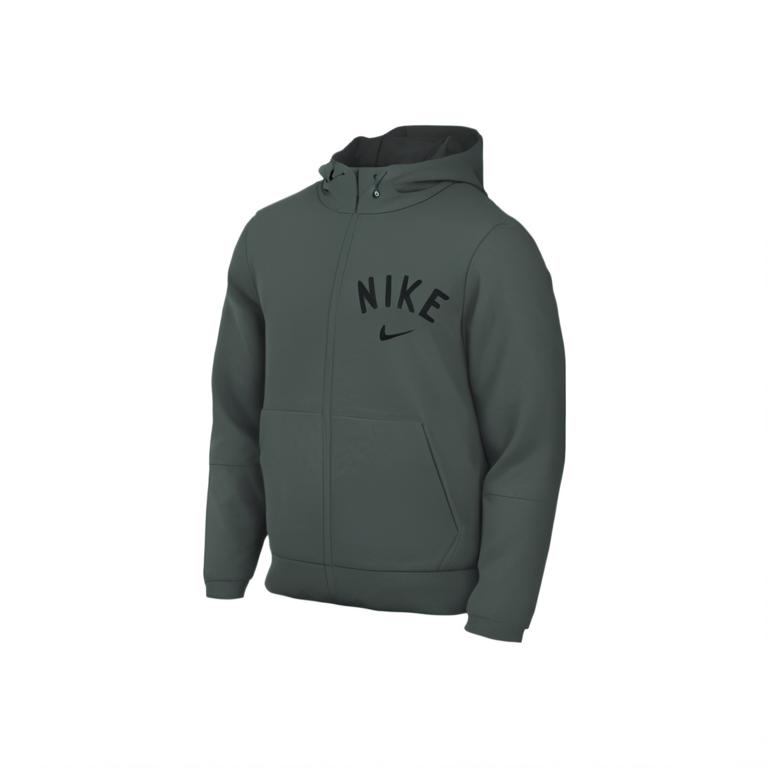 Nike Куртка Rpl Unlimited Swoosh с капюшоном и длинным рукавом с надписью Пальто мужские куртки зеленые черные FZ1071-338