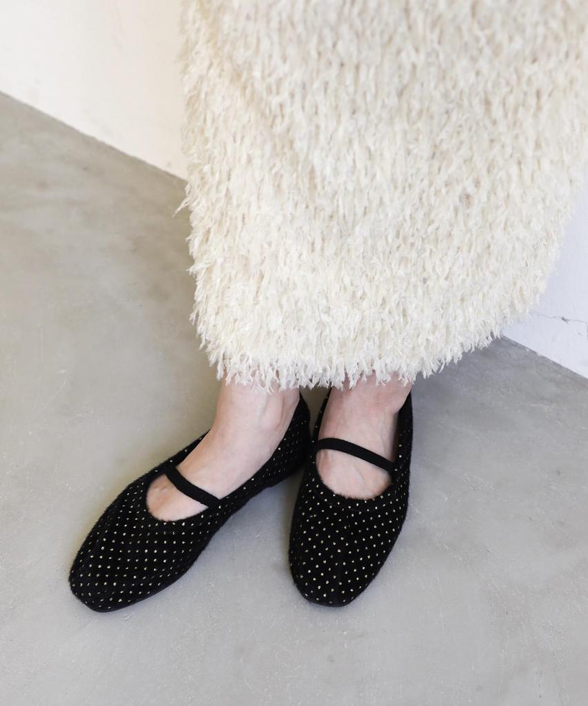 Миниатюрные туфли-лодочки Мэри Джейн dtp52031 Черный [Sest] Женские 24.0см dtp52031-BLKDOT-240