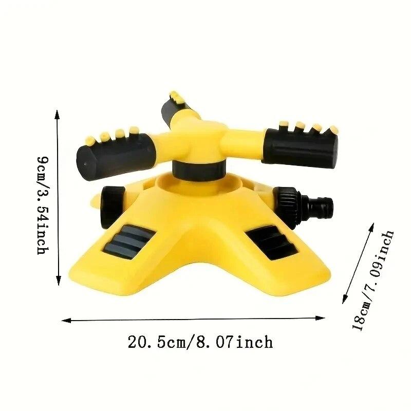 360° Rotating Plastic Watering Sprinkler Garden Irrigation Lawn Watering Tool