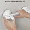 1Pc Elderly Safety Grab Bar - No Drilling Required, Non-Slip Bathroom Handle with Strong Suction Cup, Heavy-Duty Plastic