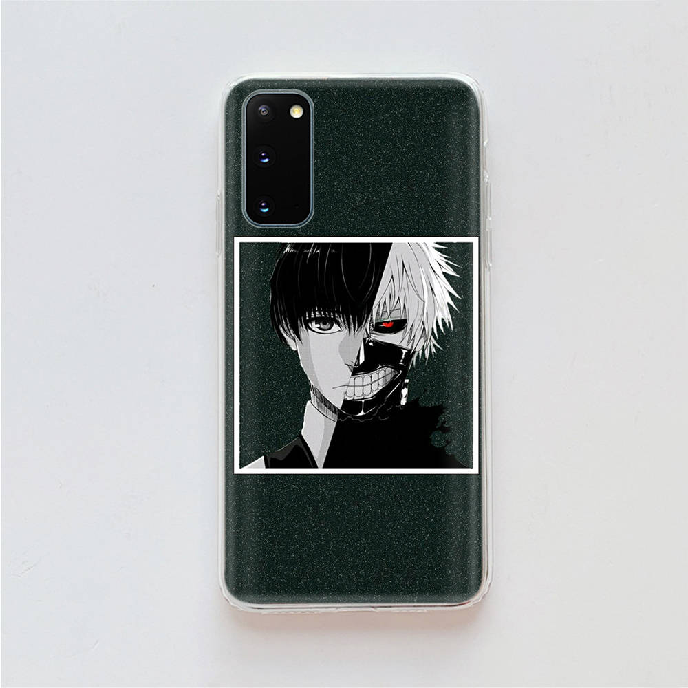 AD94 Tokyo Ghoul аниме прозрачный чехол для Samsung A04 A14 A23 A34 A54 M23 M33 M52 M53 Realme 10 9 C30S C35 C55 VIVO Y02 Y21 Y33S Y51 X80 V25 чехол
