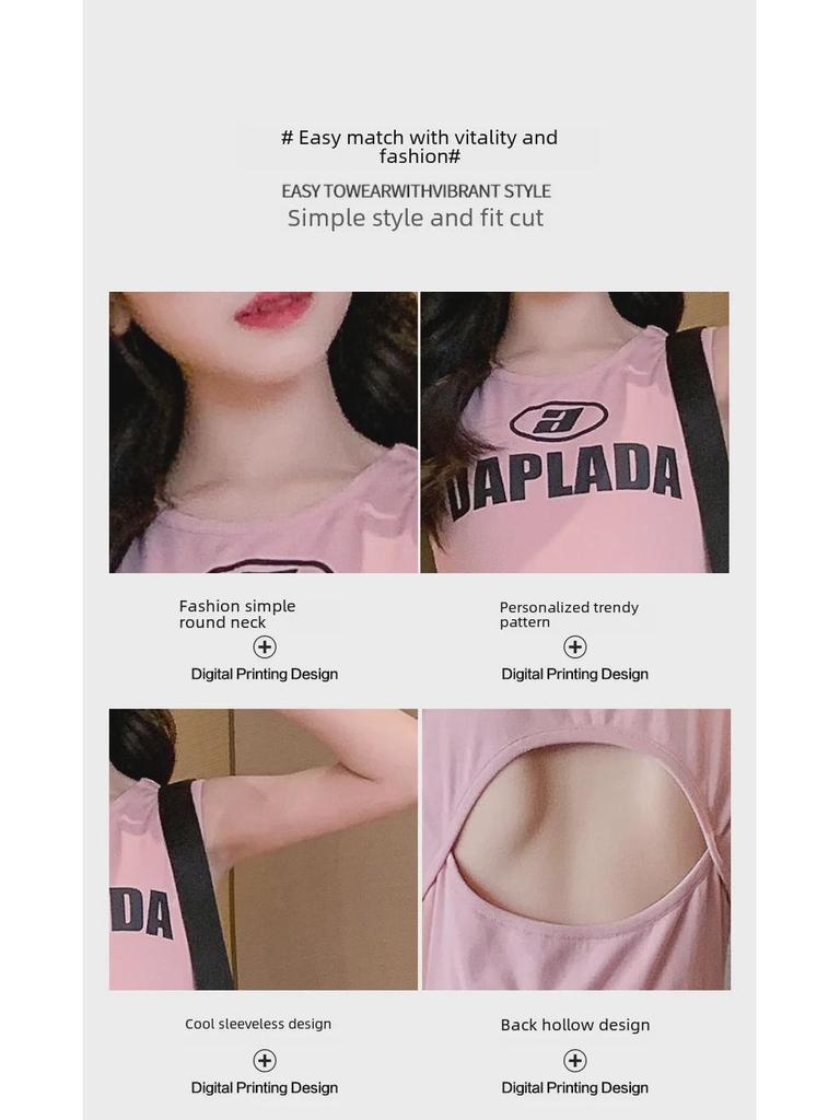 Летнее платье принцессы в западном стиле без рукавов для девочек - повседневное платье с длинным жилетом