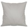 Decorative Cushions 2 pcs. Light Grey 40x40 cm Microfiber Fabric