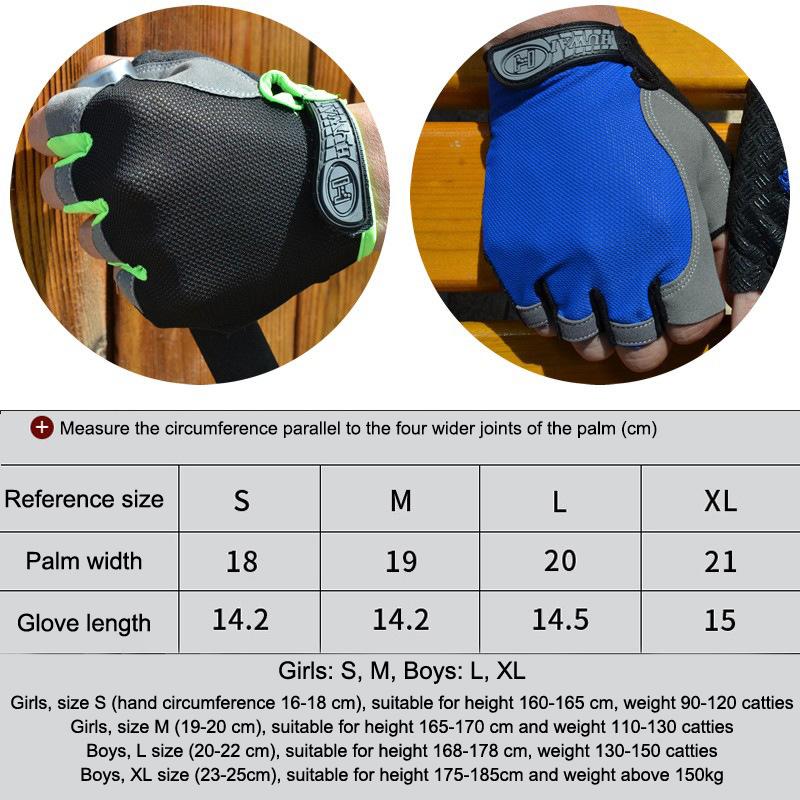 Breathable Gym Gloves Half Finger Anti Slip Sports Gloves for Men Women Fitness Weightlifting Workout Comfortable Training