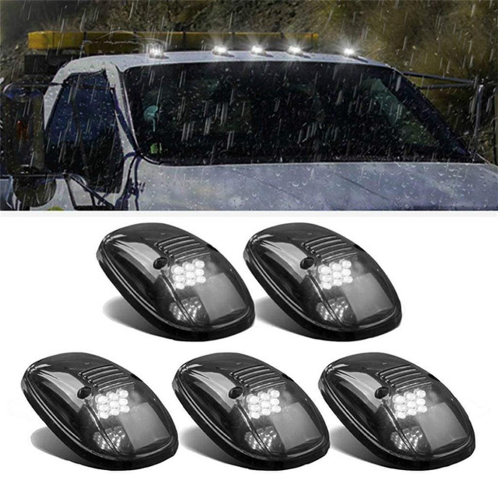 Освещение кабины для грузовика - габаритные огни на крыше кабины, замена проводных фонарей, 5 шт.