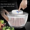 Electric Quick Cleaning Dryer Vegetable Dehydrator Fruit and Vegetable Dry and Wet Separation Salad Spinner Kitchen Gadget