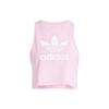 Originals Letter Logo Print Round Neck Sleeveless Vest Women Tops Pink IP0682