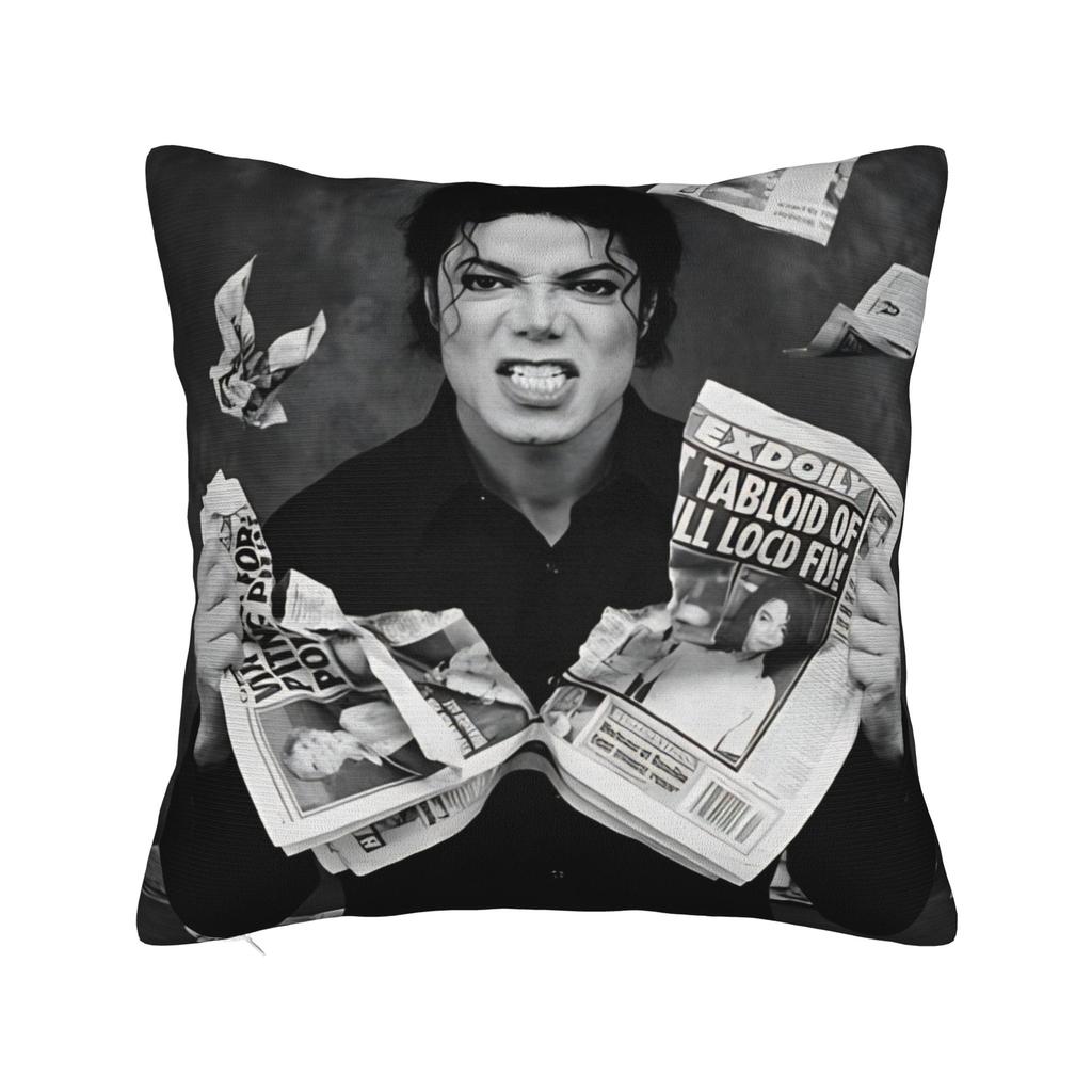 Michaels Jacksons Pillowcase Printed Cushion Cover Decor Throw Pillow Case Cover Home Zippered