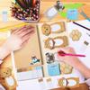Cute Animal Sticky Notes Set 50 Sheets Square Memo Pad Self-Adhesive Sticky Notes  Student
