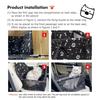 KTINL1 Car Sticker Car Pet Seat Cushion Removable Safety Seat Pet Bed Mat Accessories For BMW X1 X3 X4 X5 X7 G20 G38 F20 F39 F48 E46 E6