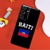 Haiti Haitian Flag Phone Case For Samsung Galaxy S23 S21 S20 FE S8 S9 S10 Note 10 Plus Note 20 S22 Ultra Cover