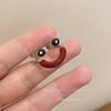 Quirky Open Smiley Face Ring: Cute, Funny & Fashionable Design for Women