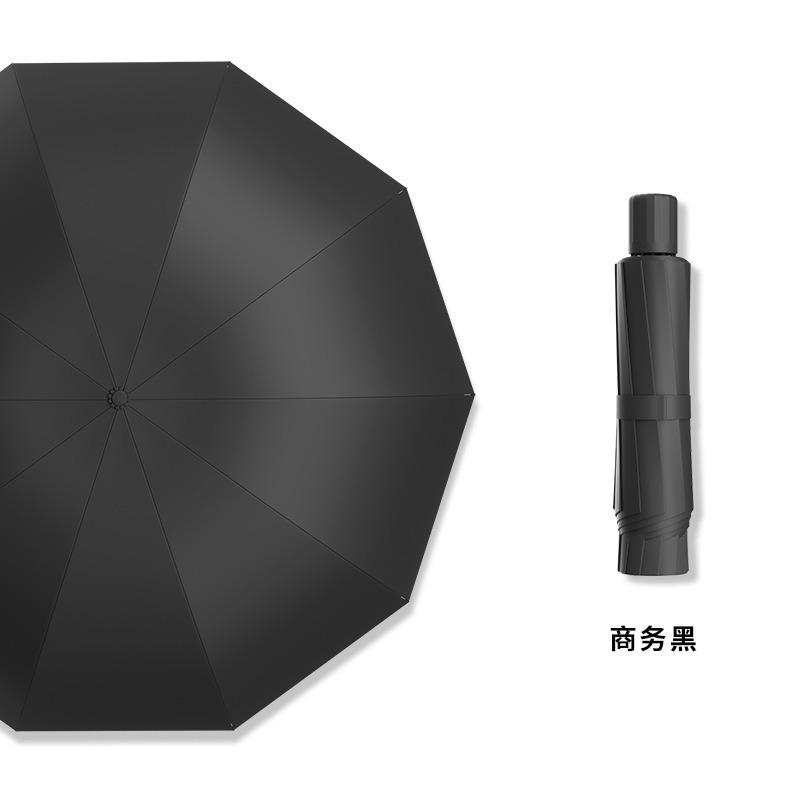 Деловой большой зонт обратного сложения, утолщенный и увеличенный мужской зонт от солнца, анти-ультрафиолетовый женский солнцезащитный зонт, оборудование для зонтов, лидер продаж