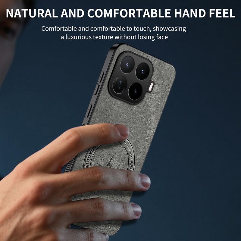 Для Xiaomi 17T Pro Винтажный Бизнес-чехол-крышка из овечьей кожи Магнитный чехол Xiaomi 17T Беспроводной чехол Xiaomi 17 Pro Max