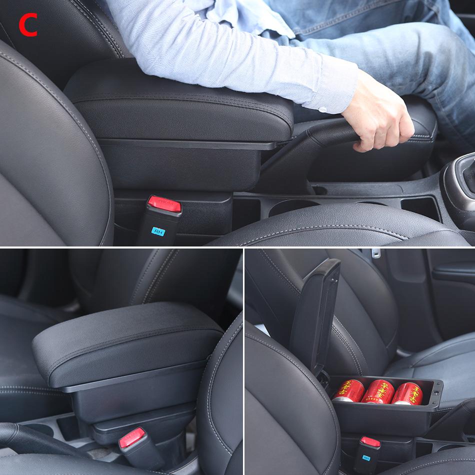 Для Renault Clio 3 Подлокотник Для Renault Captur Clio 4 III IV Ящик для подлокотника для автомобиля Автомобильные аксессуары Ящик для хранения Детали для модернизации