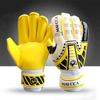 Finger Protection Goalkeeper Gloves Cushioning Antiskid Latex Gloves Double Layer Wrist Breathable Adult Goalie Gloves