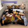 Dragon Ball Heroes Saiyan Power Print 3Pcs Bedding Setduvet Cover With 2 Bedropillowcase Home Birthday Gift