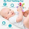 Rattle for Newborn 0+. Teether for Children. Toys for Babies Up To One Year. Teether