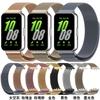 Ремешок из нержавеющей стали для браслета Samsung Galaxy Fit3 - Milanis Strong Magnetic Wrist Strap Replacement Watch Band Black Silver Pink Gold