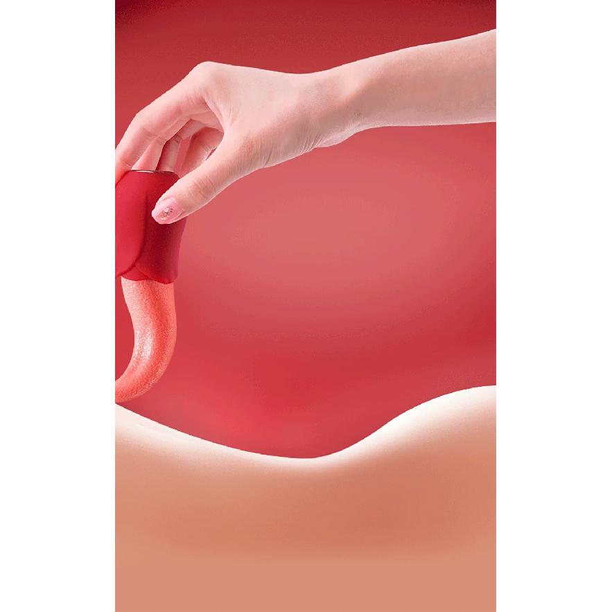 Powerful Tongue Licking Vibrator for Women G-Spot Clitoris Vagina Stimulator Massager Oral Nipple Clit Vibrating for Adult