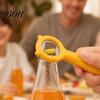 Small Desktop Bottle Opener Cute Bear Opener, Stainless Steel Beer Cap Remover with Non Slip Handle, Portable Kitchen Bar Tool for Soda, Gift